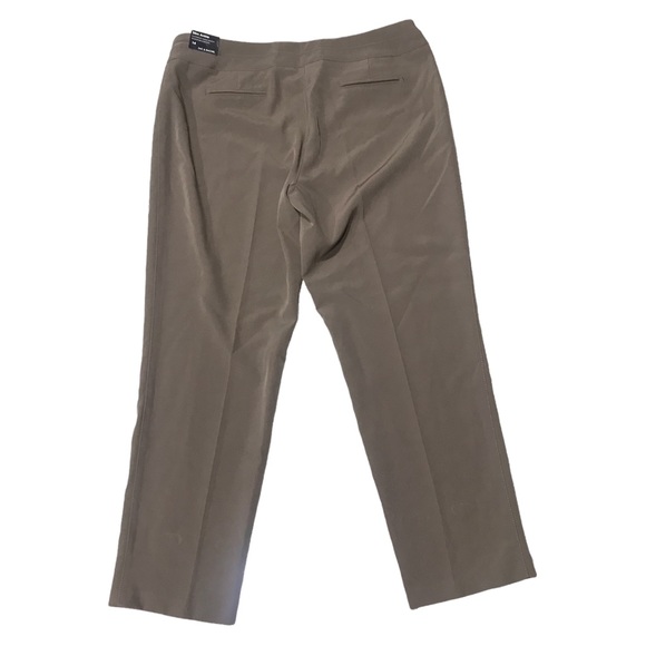 Zac & Rachel Ankle Slim Pants Taupe 14 - Picture 4 of 8
